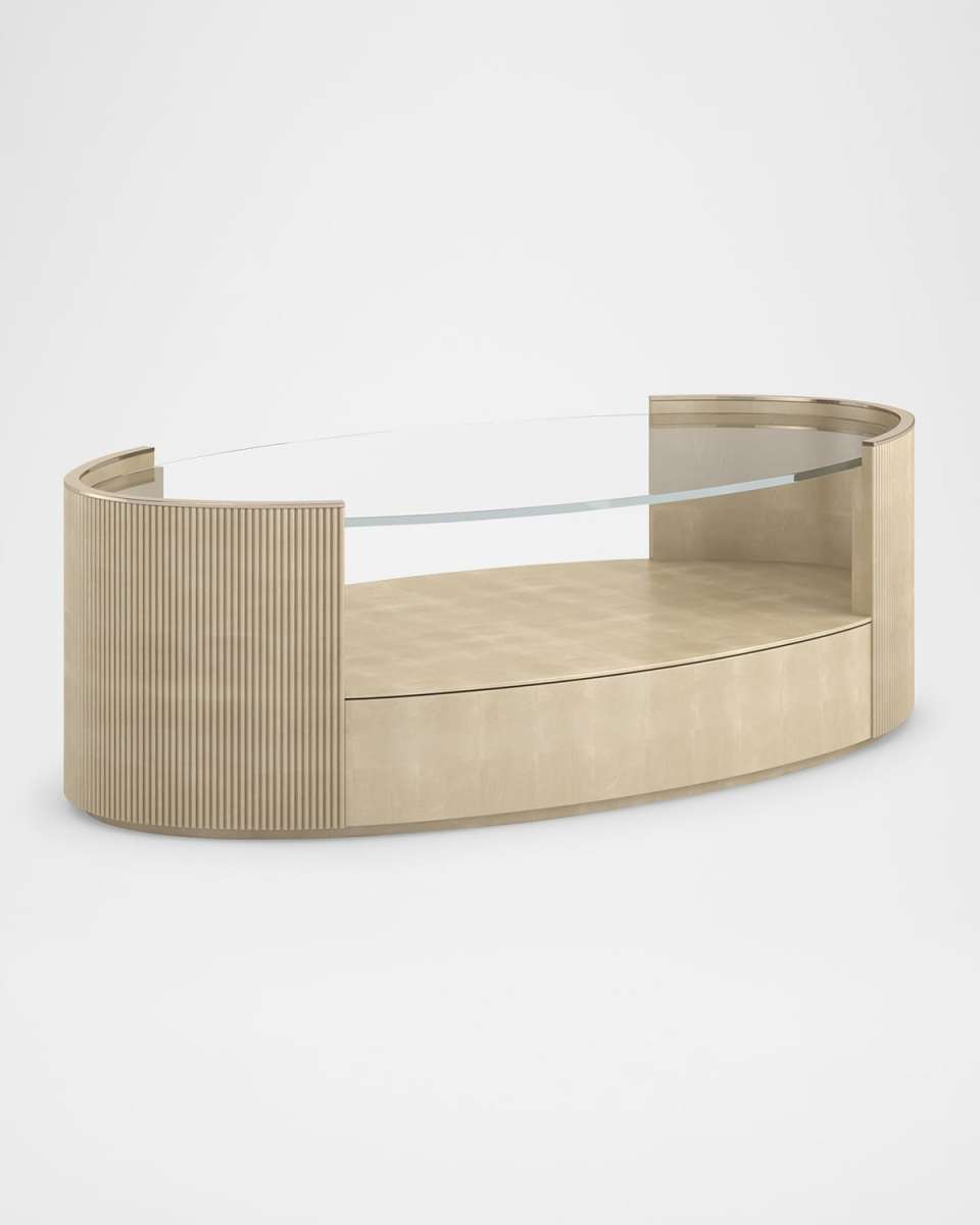 Love Oval Cocktail Table